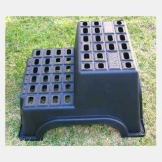 Peldaños de plástico MGI Double XL de 2 peldaños