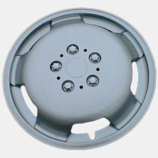 Kit de 4 enjoliveurs 15 "silver" Milenco