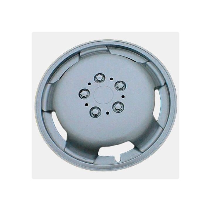 Kit de 4 enjoliveurs 16" "silver" Milenco