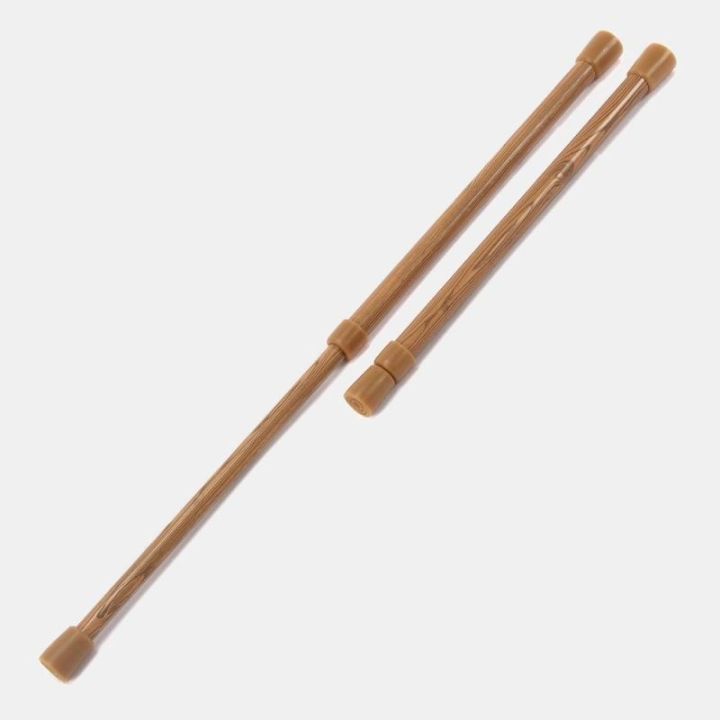 Uitschuifbare valbeugels 25-44cm - eiken - verkocht in verpakkingen van 2.