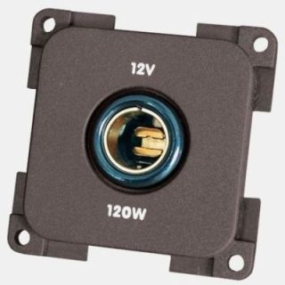 Prise 12V Presto gris foncé Ø 12 mm CBE