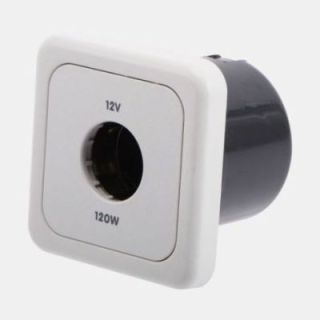 Soquete 12 V cinzento Ø 21 mm CBE