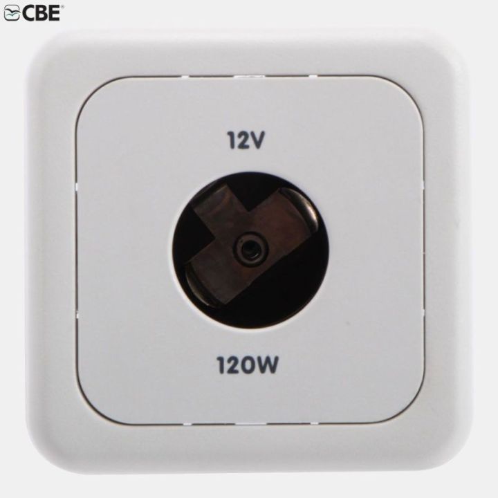 Prise 12 V gris Ø 21 mm CBE