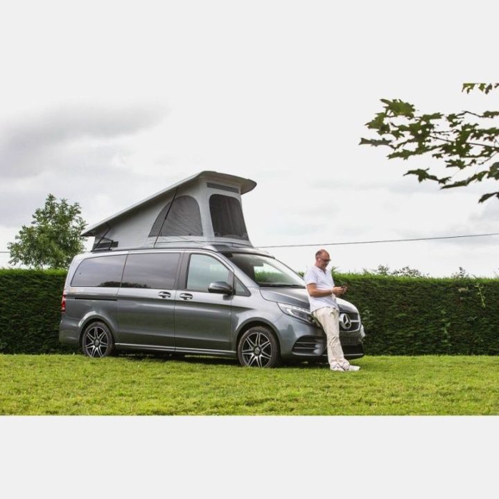 Full kit of 8 insulating curtains for Pössl Vanster and Campster (Mercedes Vito) → 2015