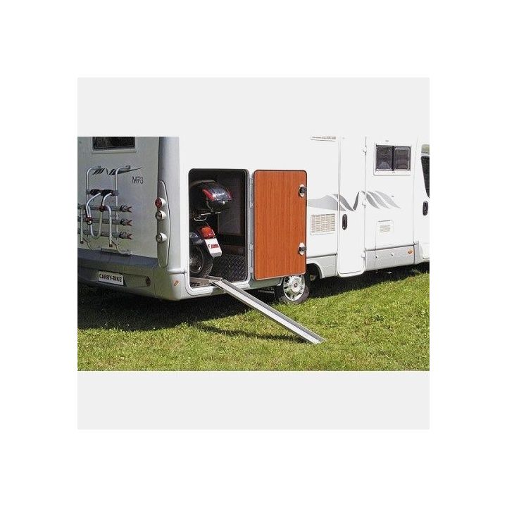 Porte-moto CARRY MOTO pro Fiamma - aluminium -l: 16 cm.L maxi: 180 cm. charge maxi:200 kg