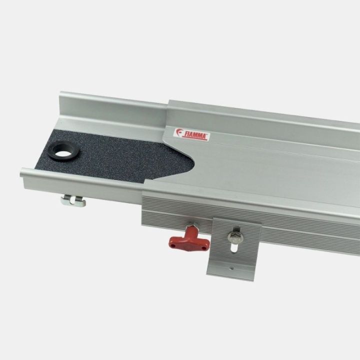 Porte-moto CARRY MOTO pro Fiamma - aluminium -l: 16 cm.L maxi: 180 cm. charge maxi:200 kg
