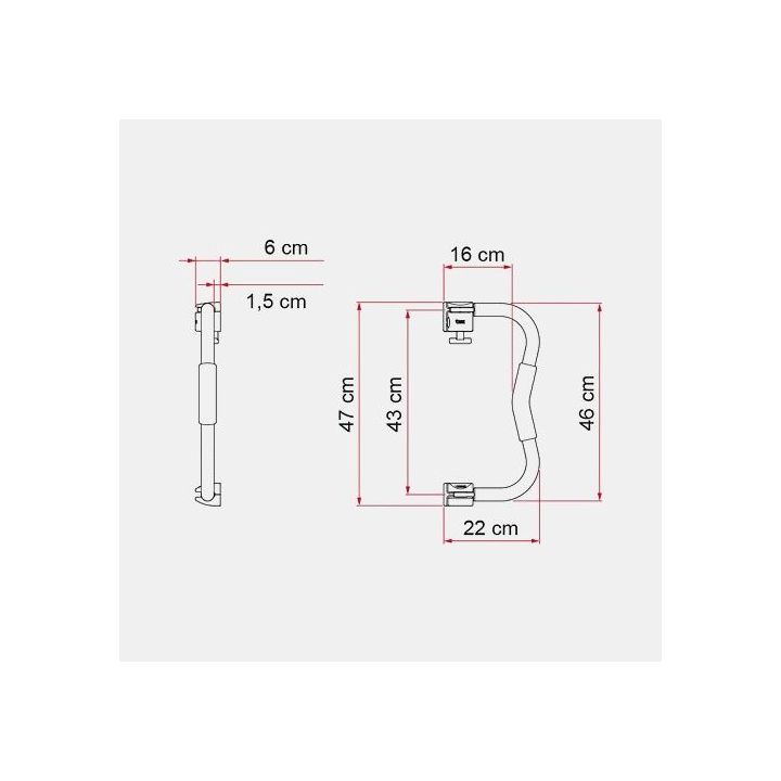 White handle SECURITY S FIAMMA