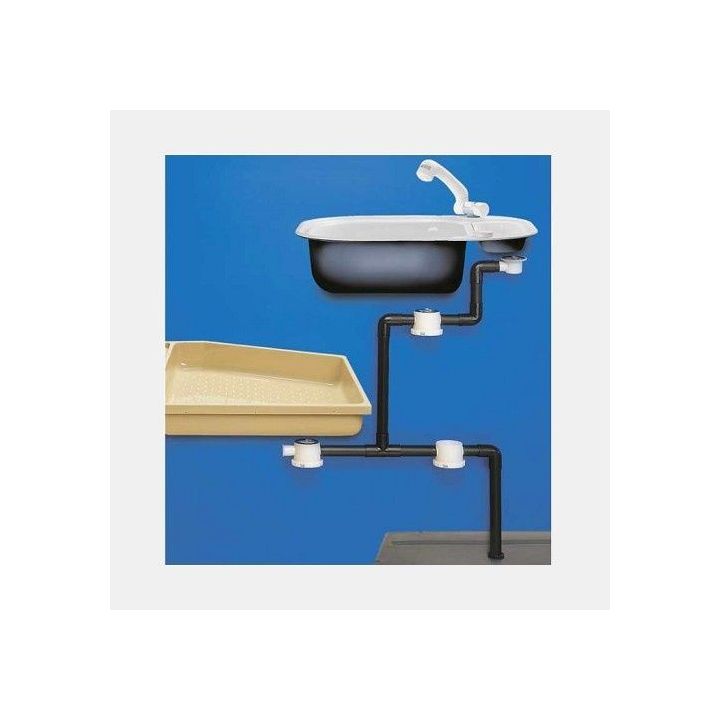 Bonde + siphon droite ø39 REICH