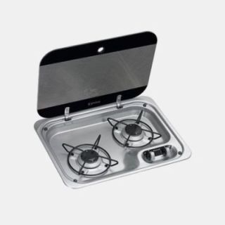 Fornello a 2 fuochi con copertura DOMETIC CE99-ZF460-I-G