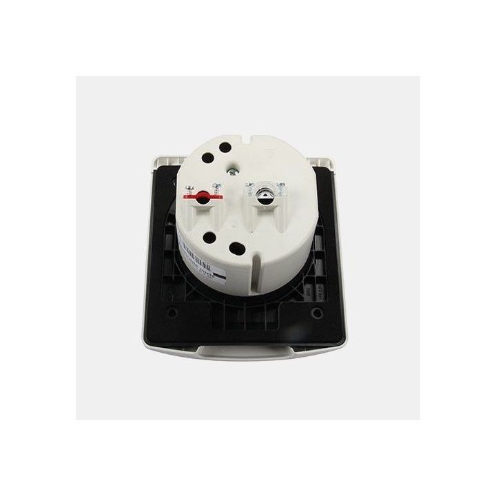 Socle femelle encastrable mixte blanc-Schuko 230V-Prise 12V 12mm-2 TV sat