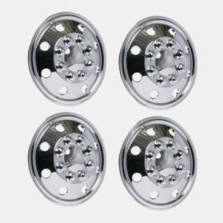 Set van 4 verchroomde 15" wielsierstukken