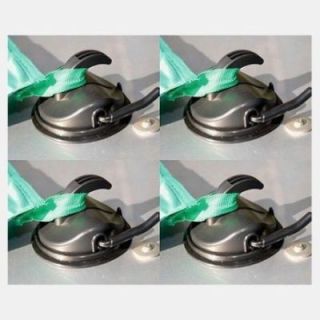 Kit de 4 ventouses de fixation pour auvent - Ø 100 mm - 10 kg