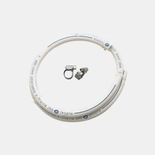 Tuyau gaz butane 1.50 m avec colliers inox