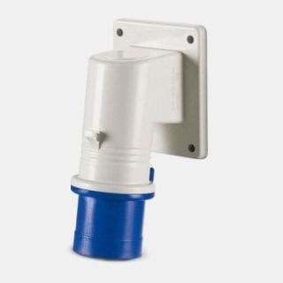 Toma CEE17 en aplique 32A - conector macho