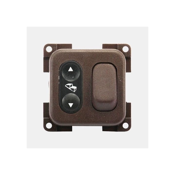 CBE interrutor combinado castanho