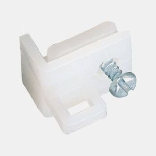 Set van 4 nylon railstops voor gordijnrail - voor C-rail