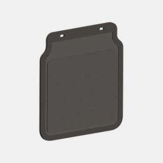 Bavette de protection de roue de remorque 200x230 mm