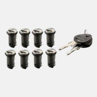 8 barillets + 2 clés STS série 43 avec fermeture accouplée OBERHOLZ