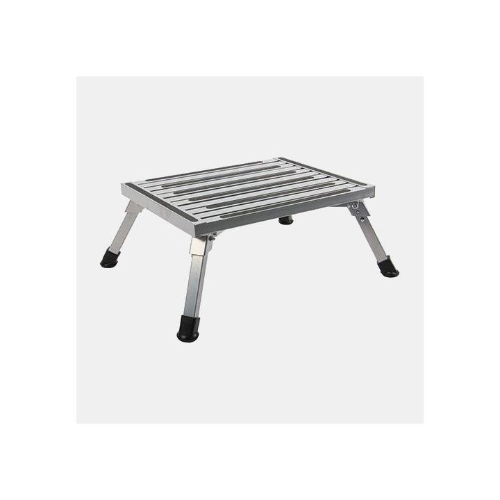 Trittstufen 1 Stufe Aluminium klappbar