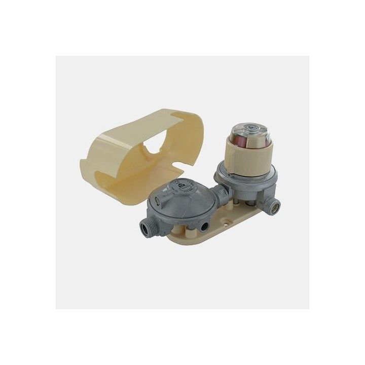 Mixed double regulator 30Mb 1.2Kg/h - inlet/outlet: 20x150 mm