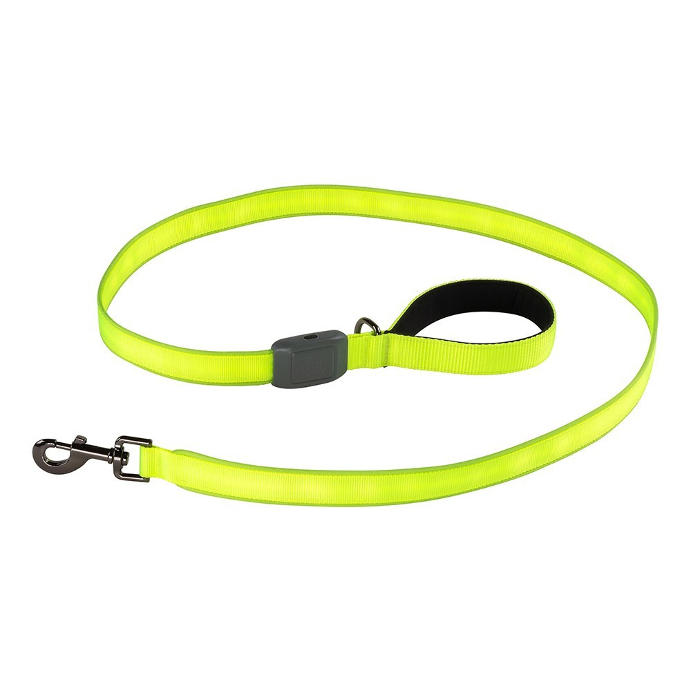 Collar Para Perro Nite Ize Con Luz Led Recargable Color Verde