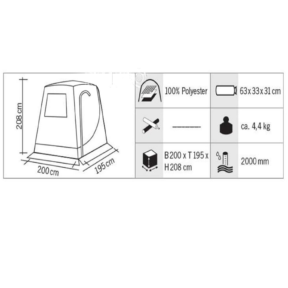 Auvent REIMO Hayon Ariière pour Fourgon Volkswagen T5 et T6