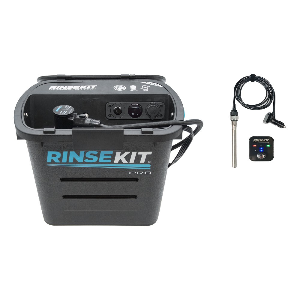 Douche mobile 13.3 litres RINSEKIT PRO PACK avec chauffe-eau