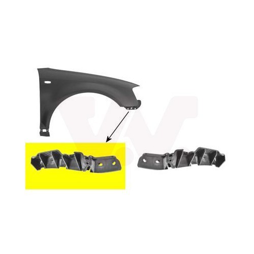     
                
                
    Rail avant droit de fixation latérales de bouclier pour Audi A3 (8P) jusque 2008 - AA20520
