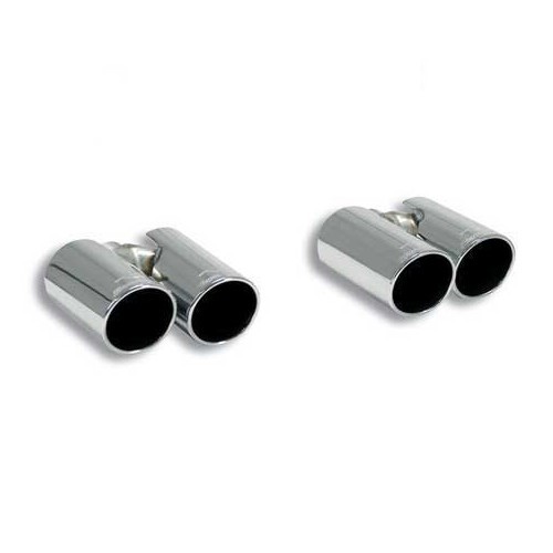     
                
                
    Double Sorties Inox SUPERSPRINT pour Audi A3 8P Berline et SportBack Tdi FSi 03-> - la paire - AC50243
