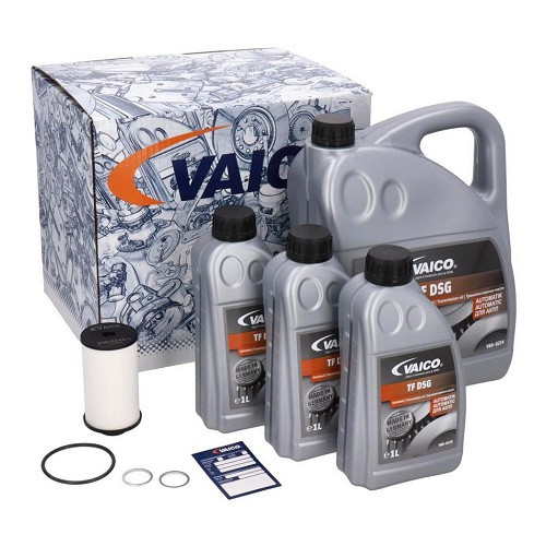     
                
                
    Kit vidange avec huile de boîte vitesses auto DSG6 pour Audi A3 8P - AC51013
