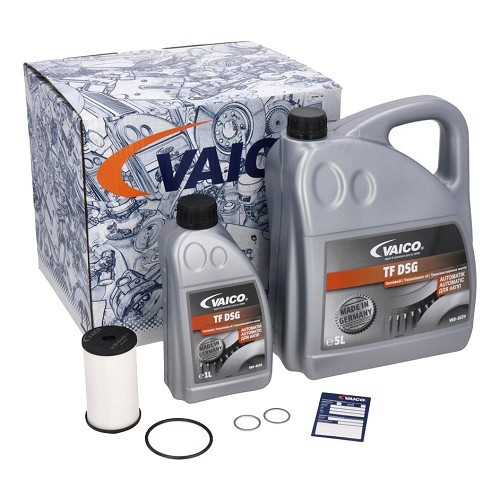     
                
                
    Kit vidange avec huile de boîte vitesses auto DSG6 pour Audi et Volkswagen - AC51017
