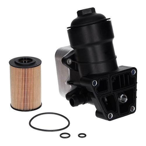     
                
                
    Support de filtre à huile RIDEX pour Audi A3 (8P) 1.6 TDI, 2.0 TDI - AC51544
