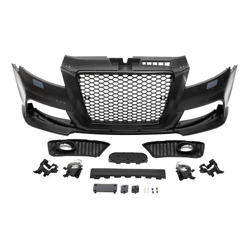     
                
                
    Pare choc avant look RS3 pour Audi A3 8P (2008-2013) - AC60018
