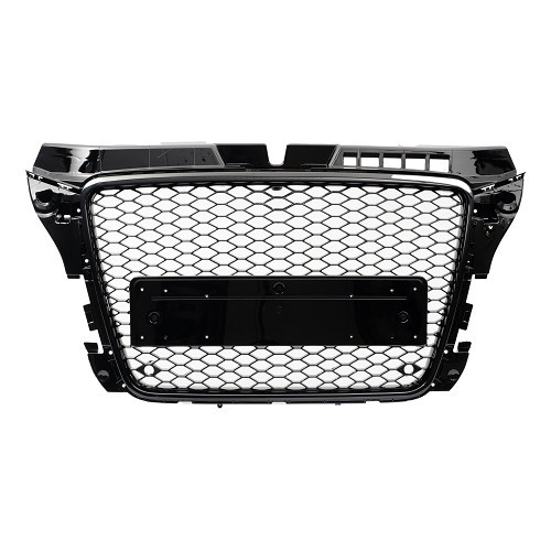     
                
                
    Calandre nid d'abeille noir brillant pour Audi A3 8P 2009 à 2012 - AC60020
