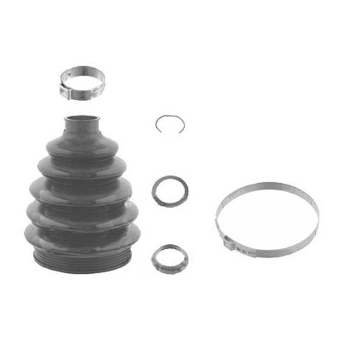     
                
                
    Kit soufflet de cardan côté roue, gauche ou droit pour Audi A3 (8P) - AS01010
