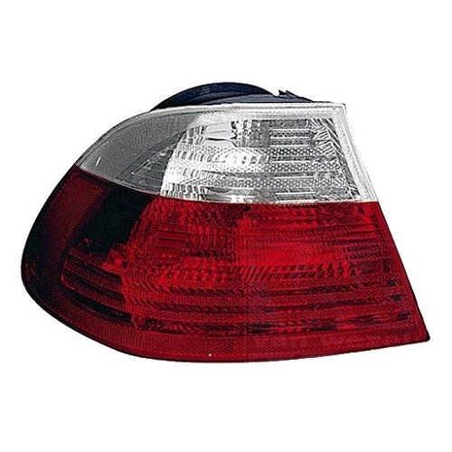     
                
                
    Fanale posteriore sinistro su parafango con indicatore bianco per BMW serie 3 E46 Coupe fase 1 (-03/2003) - senza portalampada - BA15090
