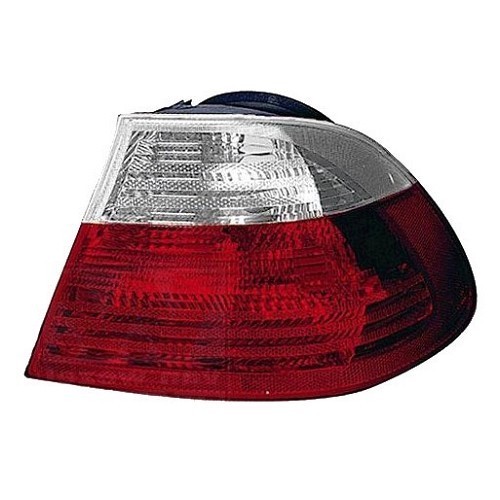     
                
                
    Piloto trasero derecho en ala con intermitente blanco para BMW serie 3 E46 Coupé fase 1 (-03/2003) - sin portalámparas - BA15092
