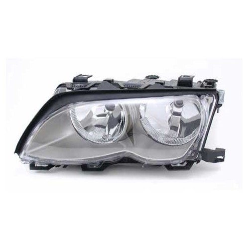     
                
                
    Faro anteriore sinistro fondo cromato per BMW E46 a partire da 09/2001 -> - BA17000
