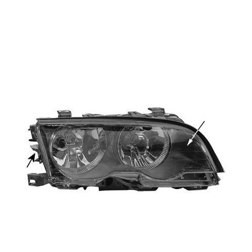     
                
                
    Faro anteriore destro per BMW E46 Coupé e Cabriolet fino al 09/2001, sfondo nero - BA17032
