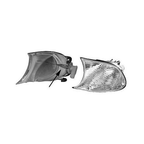     
                
                
    Front left white indicator for BMW E46 Coupé and Cabriolet from 09/01 -> - BA17330
