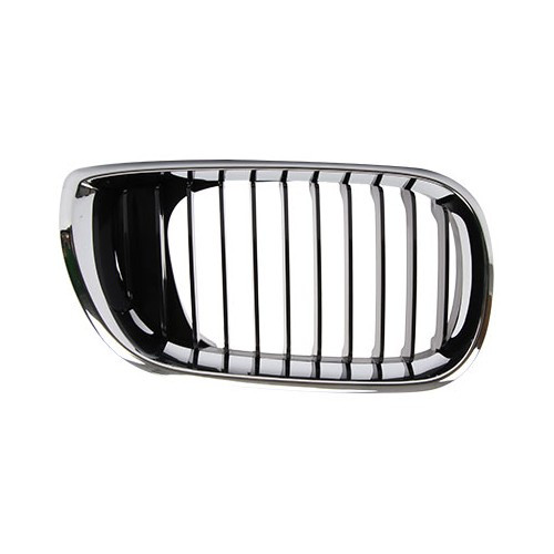     
                
                
    Black grille with chrome surround for BMW series 3 E46 Sedan and Touring (09/2001-) - right side - BA18304
