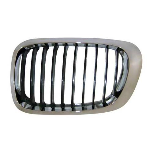     
                
                
    Black left grille with chrome surround for BMW 3 Series E46 Coupé and Cabriolet phase 1 (-03/2003) - driver's side - BA18315
