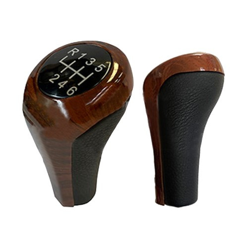     
                
                
    Wood style gear knob for Bmw 3 Series E46 (07/1997-08/2006) - BB10017
