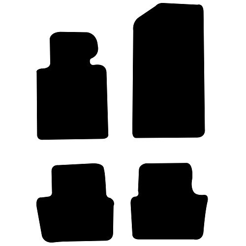     
                
                
    Floor mats for BMW E46 Sedan, Coupé and Touring - Black - BB26324
