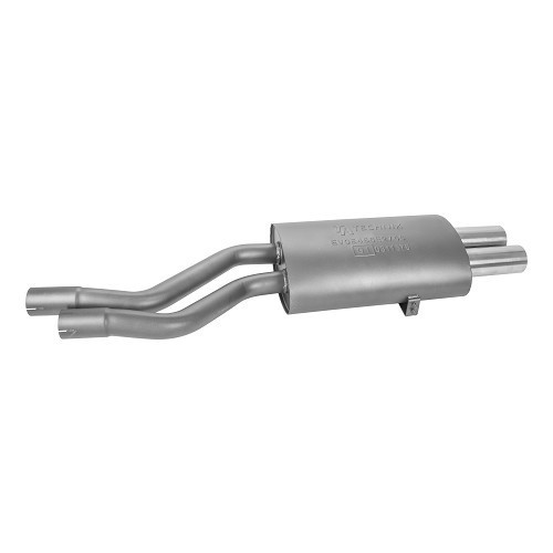     
                
                
    Sport silencer double round exit for BMW series 3 E46 6 cylinders Petrol - BC10438

