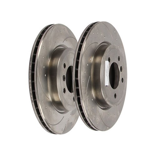     
                
                
    Discos delanteros ranurados BREMTECH 325 x 25 mm para BMW E46 - juego de 2 - BH30420B

