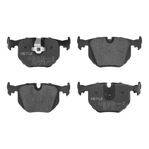     
                
                
    Meyle OE rear brake pads for Bmw 3 Series E46 (06/1998-08/2006) - BH40127
