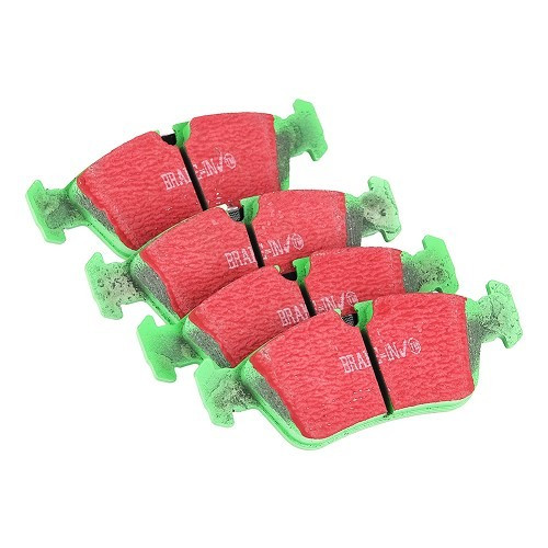     
                
                
    Set of green EBC front brake pads for BMW E46 - BH50302
