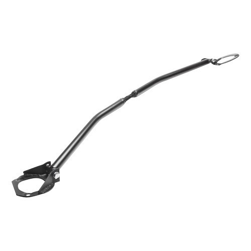     
                
                
    Black adjustable aluminum front crossbar for BMW 3 Series E46 Sedan Touring Compact Coupé and Cabriolet 6-cylinder petrol (04/1997-08/2006) - BJ10471

