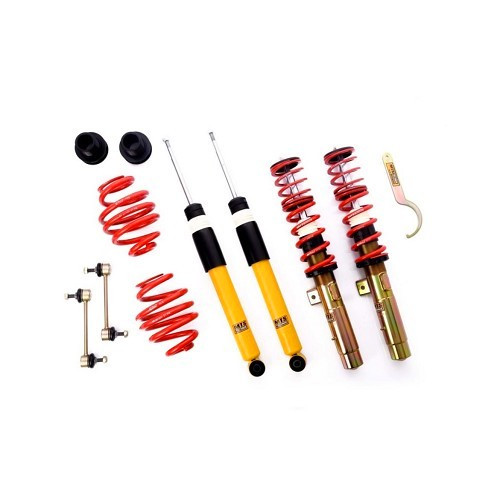     
                
                
    MTS TECHNIK Comfort Series threaded combination kit for BMW 3 Series E46 Berline Compact Touring Coupé and Cabriolet 4 and 6 cylinders (04/1997-08/2006) - BJ56520
